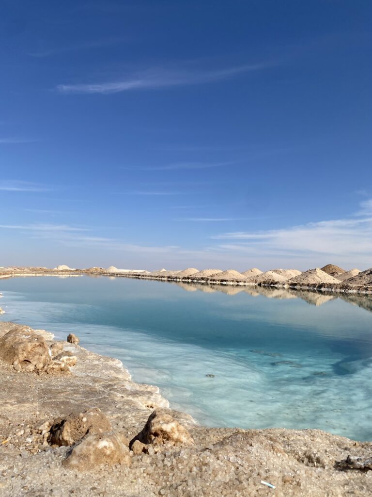 埃及錫瓦鹽湖美景